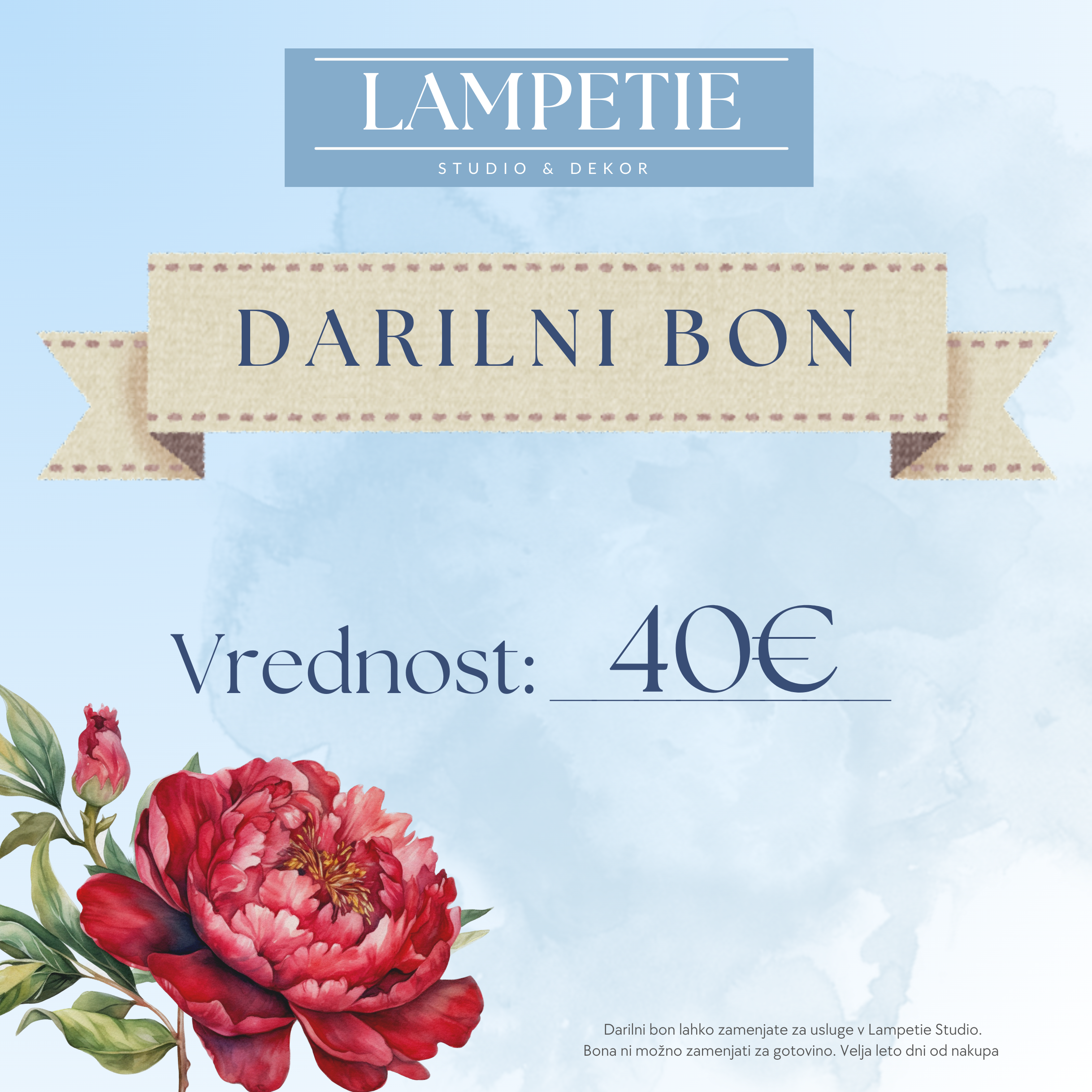 darilni bon 40eur